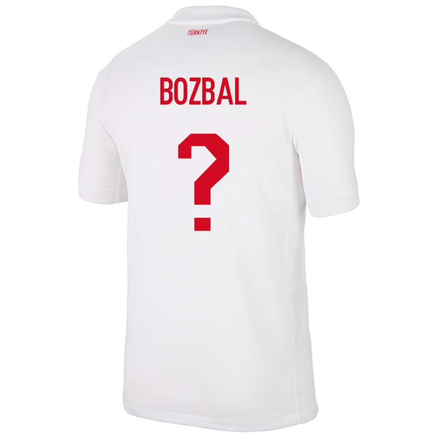 Vaikiškas Turkija Birsen Bozbal #0 Baltas Namų Marškinėliai 24-26 T-Shirt