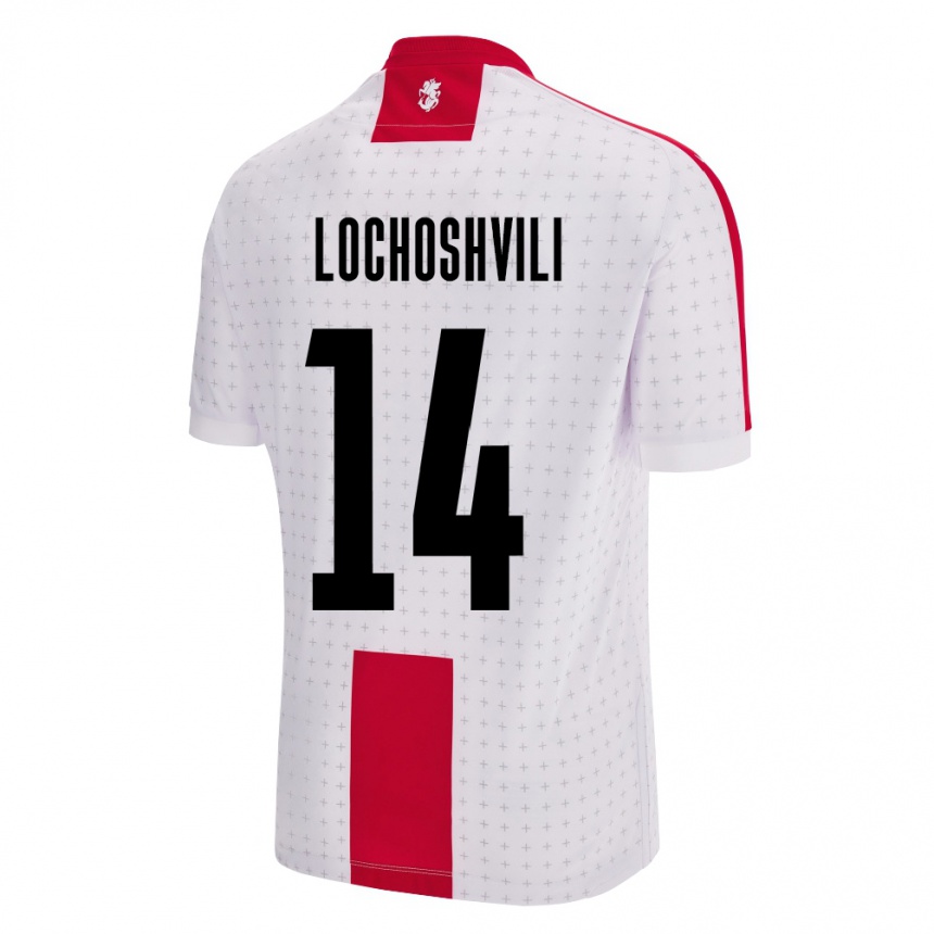 Vaikiškas Sakartvelas Luka Lochoshvili #14 Baltas Namų Marškinėliai 24-26 T-Shirt