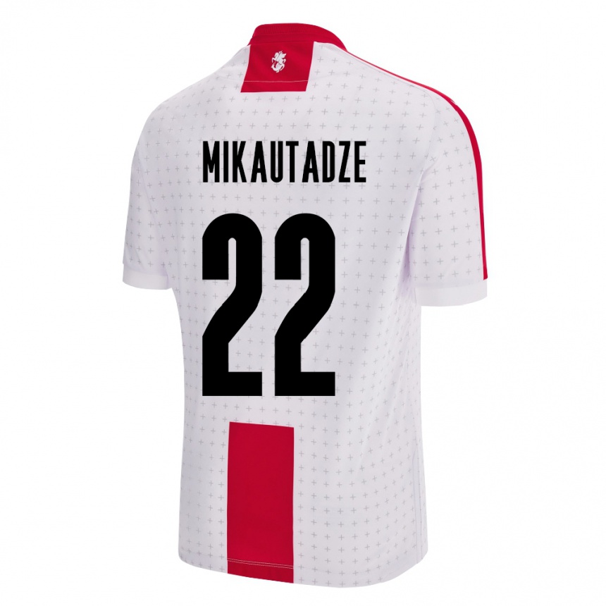 Vaikiškas Sakartvelas Georges Mikautadze #22 Baltas Namų Marškinėliai 24-26 T-Shirt