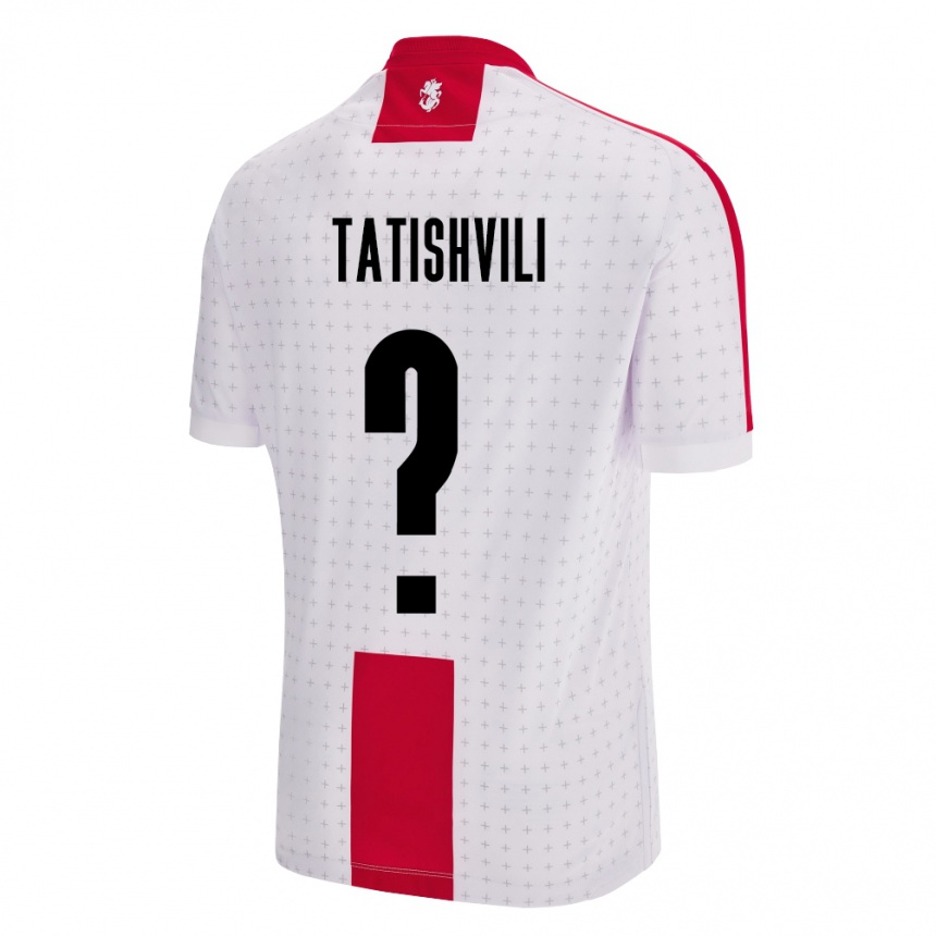 Vaikiškas Sakartvelas Sandro Tatishvili #0 Baltas Namų Marškinėliai 24-26 T-Shirt