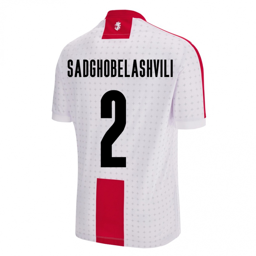 Vaikiškas Sakartvelas Gela Sadghobelashvili #2 Baltas Namų Marškinėliai 24-26 T-Shirt