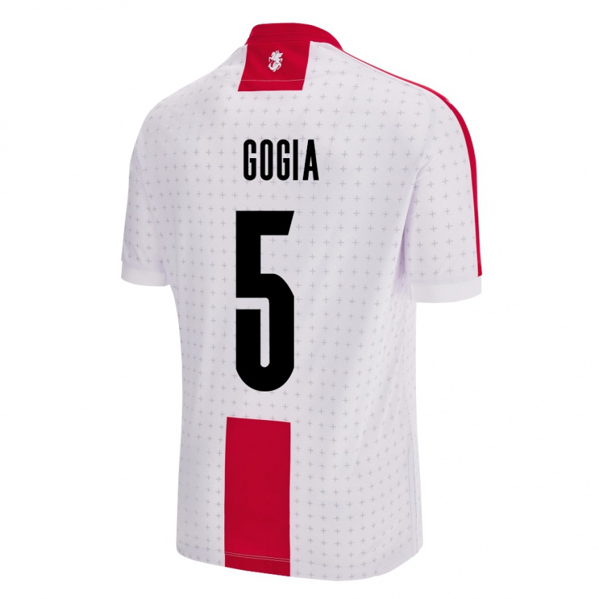 Vaikiškas Sakartvelas Gigi Gogia #5 Baltas Namų Marškinėliai 24-26 T-Shirt