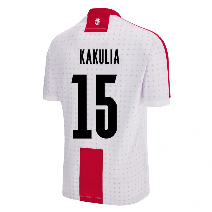 Vaikiškas Sakartvelas Giorgi Kakulia #15 Baltas Namų Marškinėliai 24-26 T-Shirt