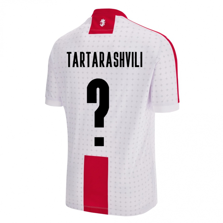 Vaikiškas Sakartvelas Saba Tartarashvili #0 Baltas Namų Marškinėliai 24-26 T-Shirt