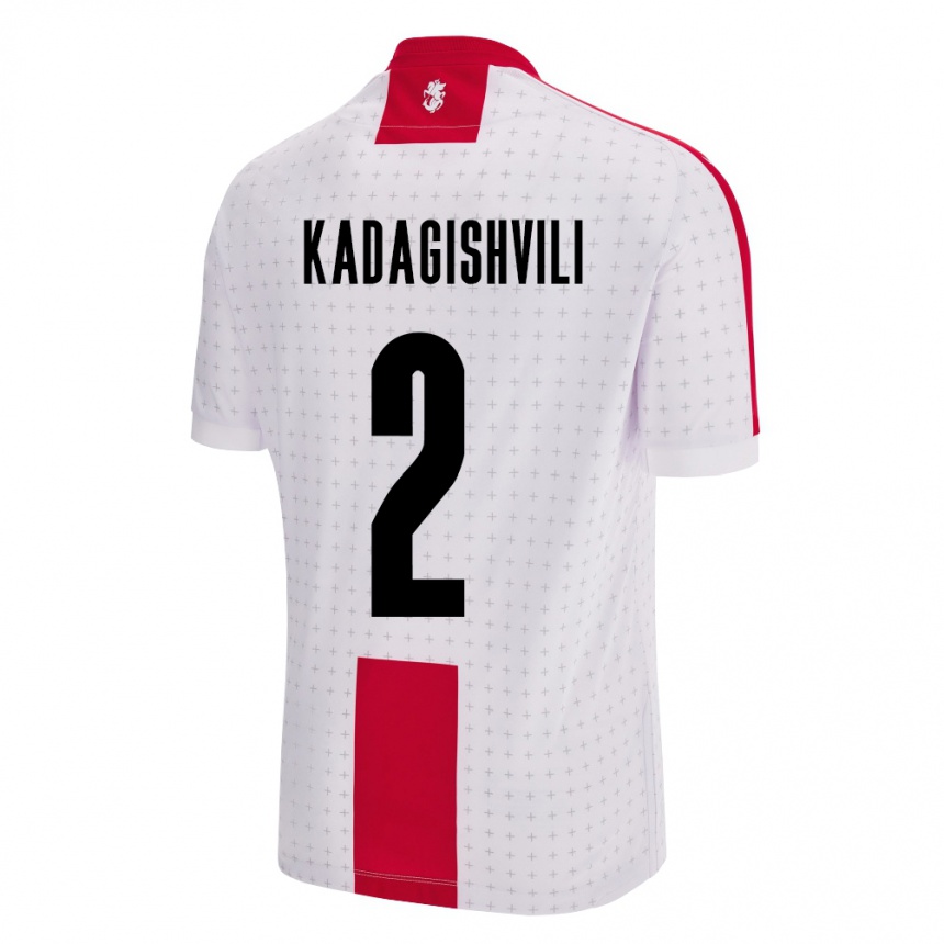 Vaikiškas Sakartvelas Gvantsa Kadagishvili #2 Baltas Namų Marškinėliai 24-26 T-Shirt