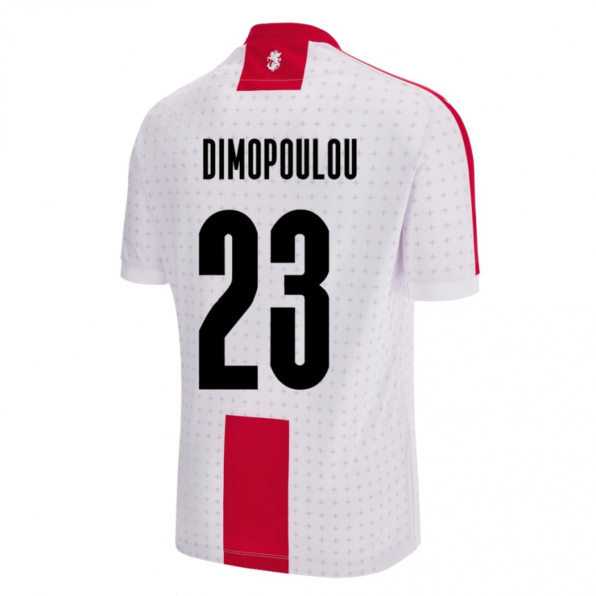 Vaikiškas Sakartvelas Salomi Dimopoulou #23 Baltas Namų Marškinėliai 24-26 T-Shirt