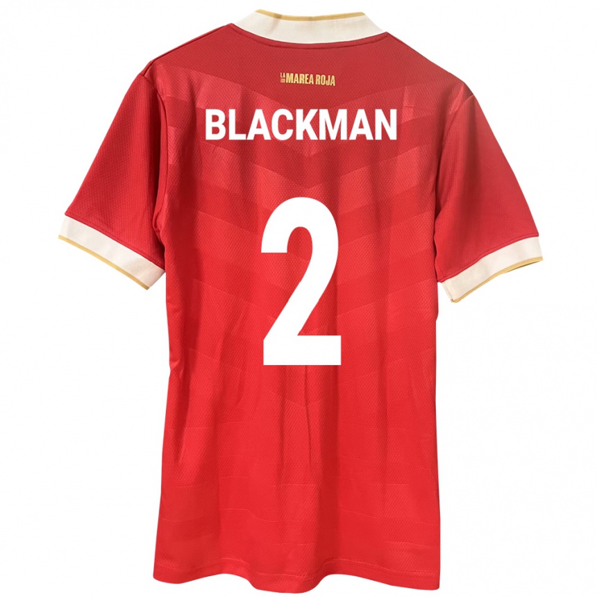 Vaikiškas Panama César Blackman #2 Raudona Namų Marškinėliai 24-26 T-Shirt