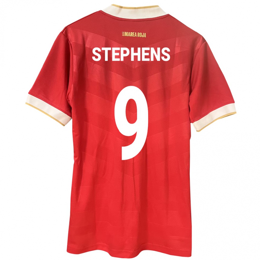 Vaikiškas Panama Alfredo Stephens #9 Raudona Namų Marškinėliai 24-26 T-Shirt