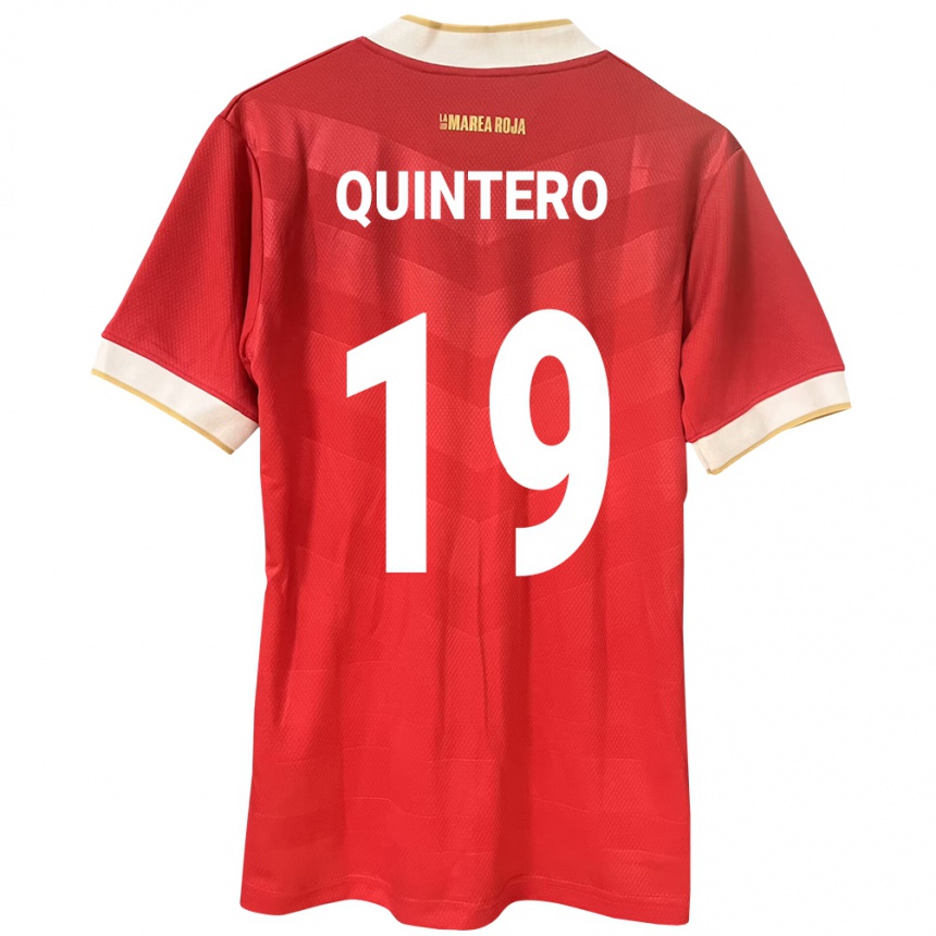 Vaikiškas Panama Alberto Quintero #19 Raudona Namų Marškinėliai 24-26 T-Shirt