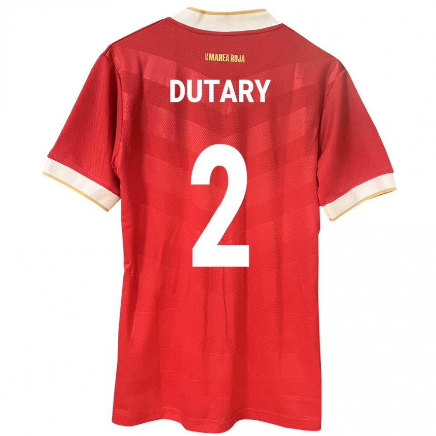 Vaikiškas Panama Claudia Dutary #2 Raudona Namų Marškinėliai 24-26 T-Shirt