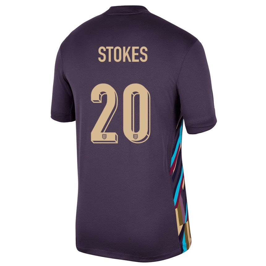 Vaikiškas Anglija Demi Stokes #20 Tamsi Razina Išvykos Marškinėliai 24-26 T-Shirt