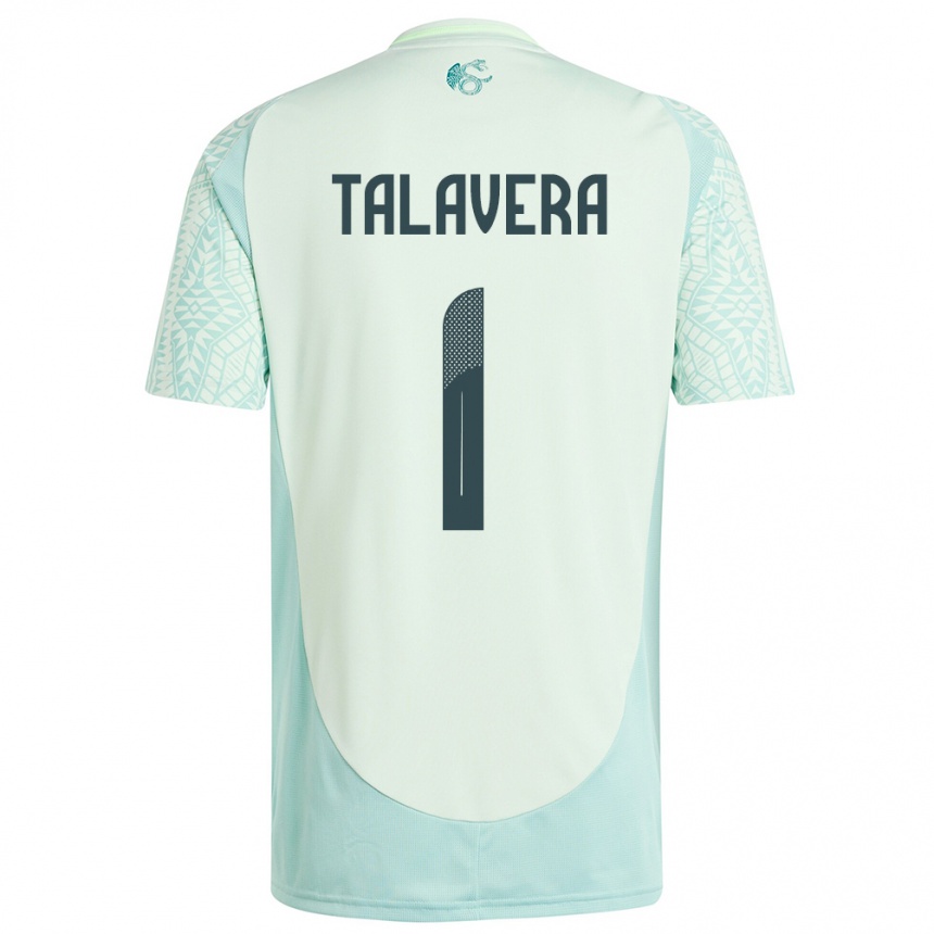 Vaikiškas Meksika Alfredo Talavera #1 Lininė Žalia Išvykos Marškinėliai 24-26 T-Shirt