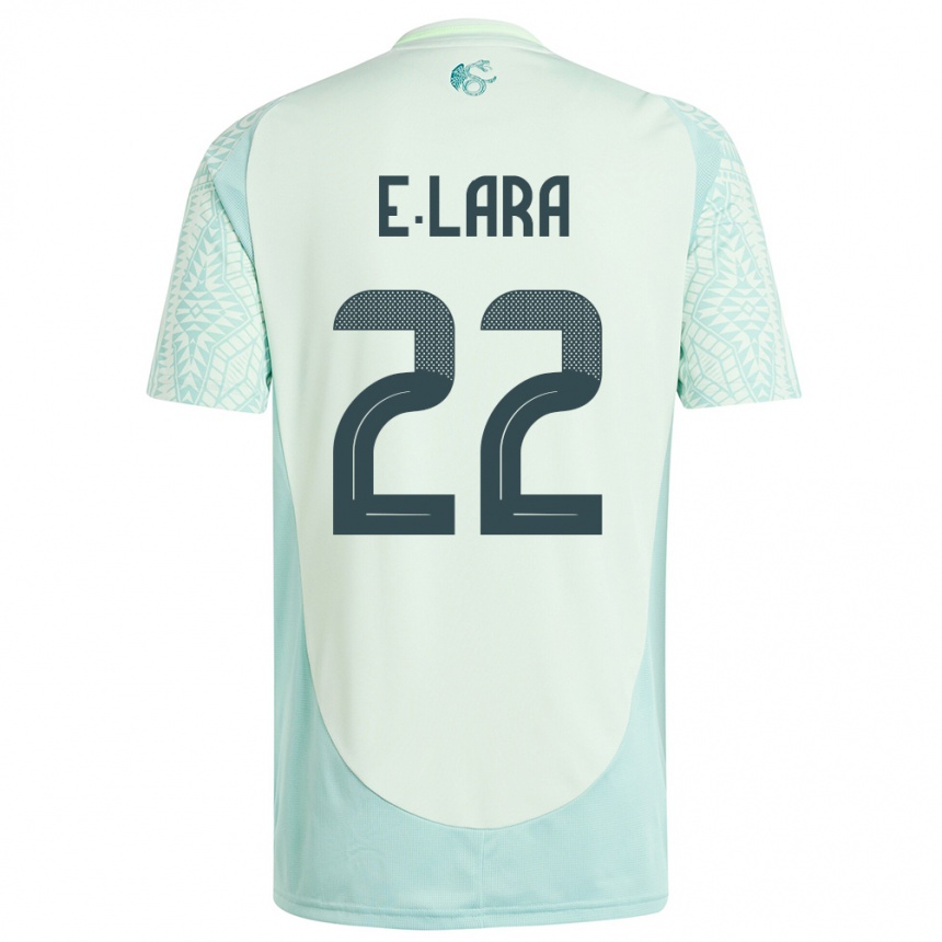 Vaikiškas Meksika Emilio Lara #22 Lininė Žalia Išvykos Marškinėliai 24-26 T-Shirt