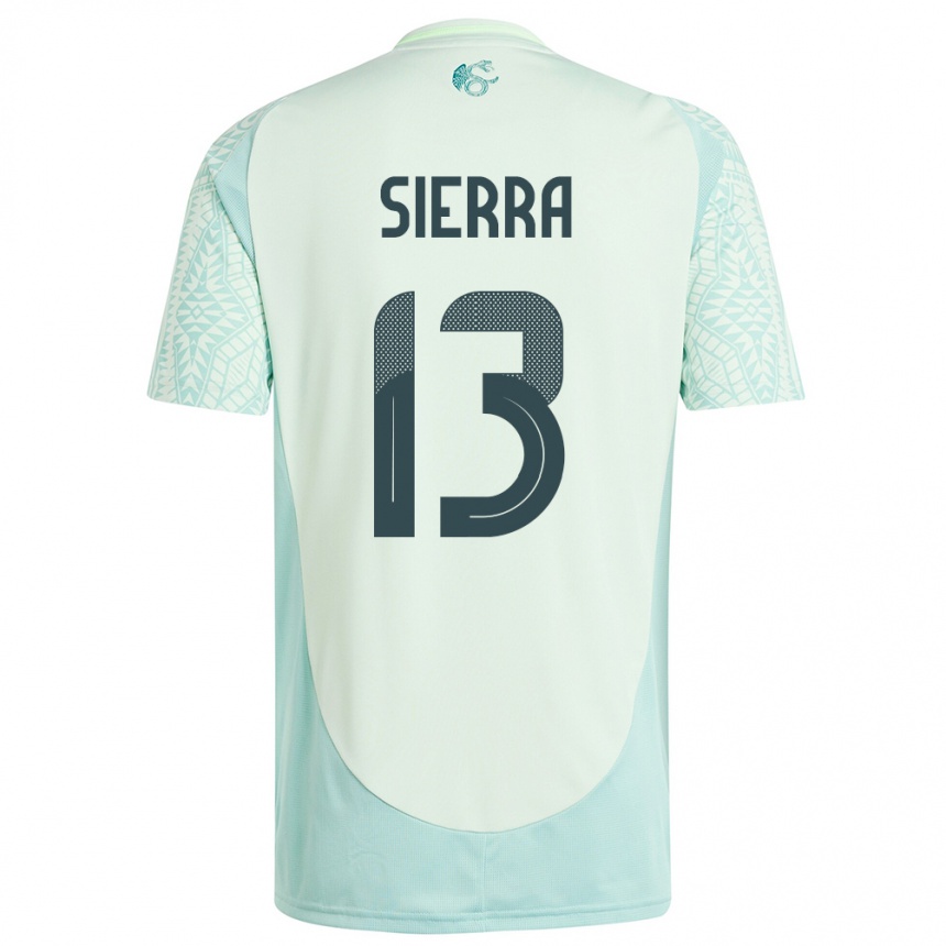 Vaikiškas Meksika Bianca Sierra #13 Lininė Žalia Išvykos Marškinėliai 24-26 T-Shirt