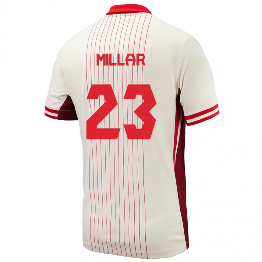 Vaikiškas Kanada Liam Millar #23 Baltas Išvykos Marškinėliai 24-26 T-Shirt