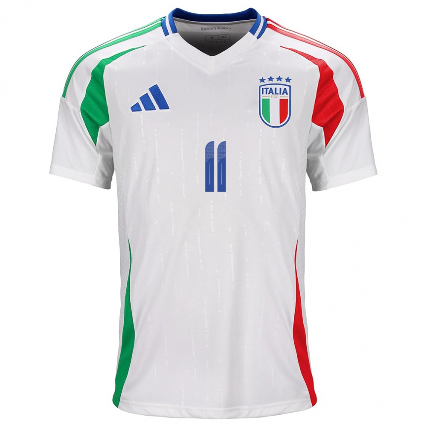 Vaikiškas Italija Benedetta Glionna #11 Baltas Išvykos Marškinėliai 24-26 T-Shirt