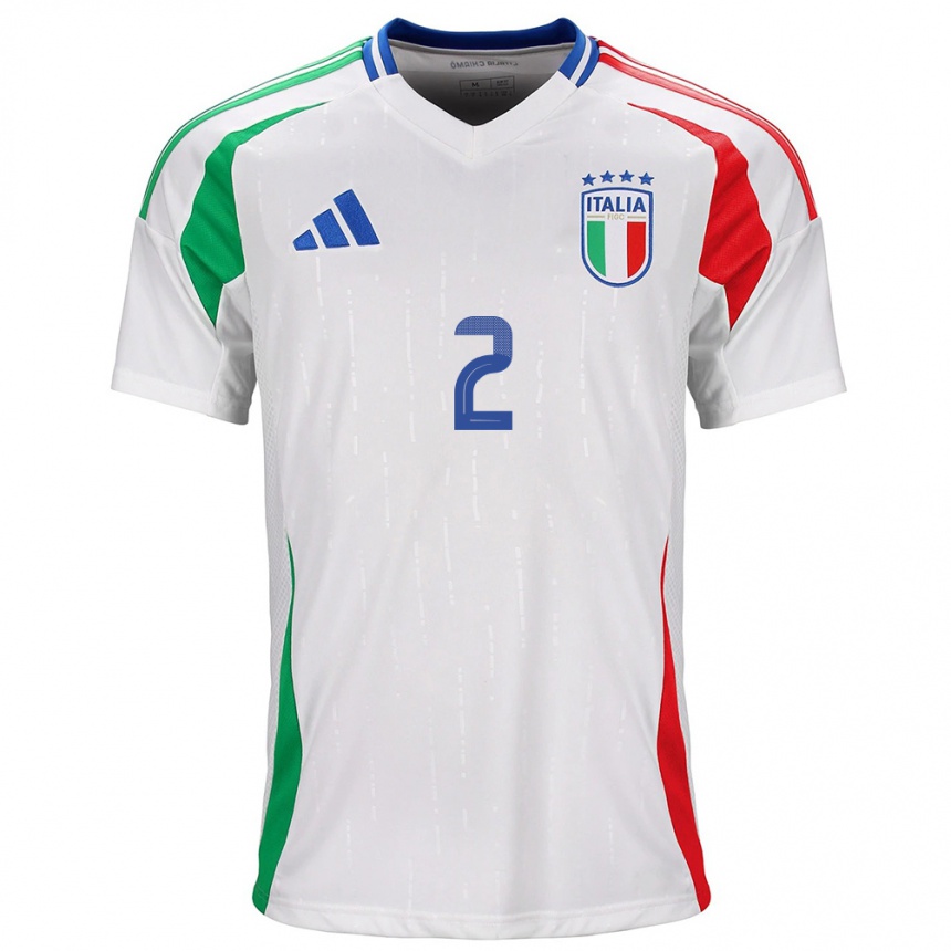 Vaikiškas Italija Marco Palestra #2 Baltas Išvykos Marškinėliai 24-26 T-Shirt