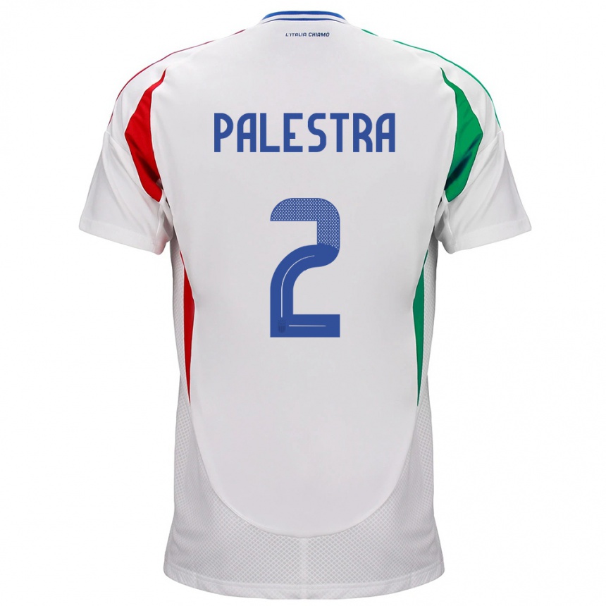 Vaikiškas Italija Marco Palestra #2 Baltas Išvykos Marškinėliai 24-26 T-Shirt