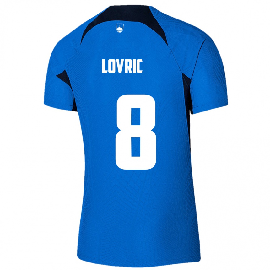 Vaikiškas Slovėnija Sandi Lovric #8 Mėlyna Išvykos Marškinėliai 24-26 T-Shirt