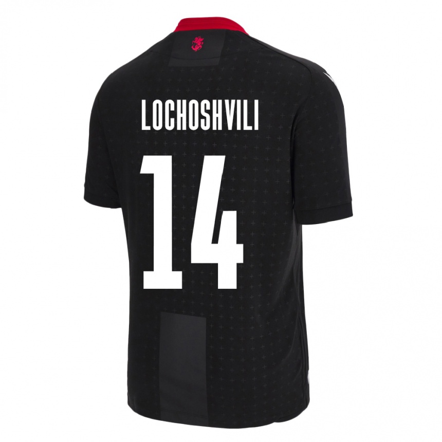 Vaikiškas Sakartvelas Luka Lochoshvili #14 Juoda Išvykos Marškinėliai 24-26 T-Shirt