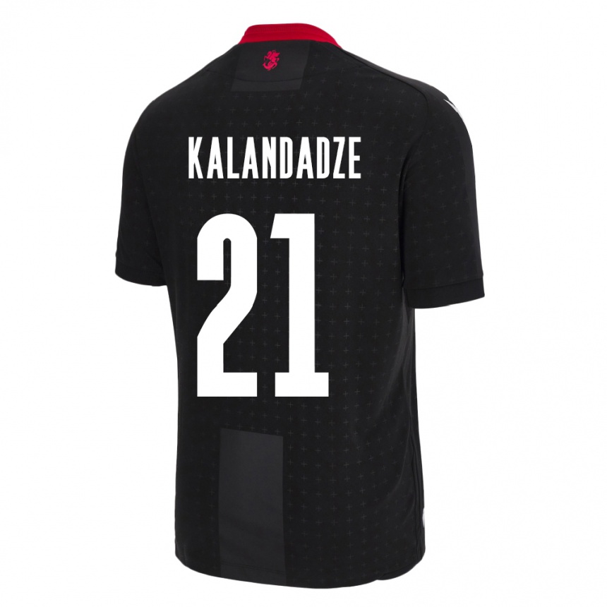 Vaikiškas Sakartvelas Mariam Kalandadze #21 Juoda Išvykos Marškinėliai 24-26 T-Shirt