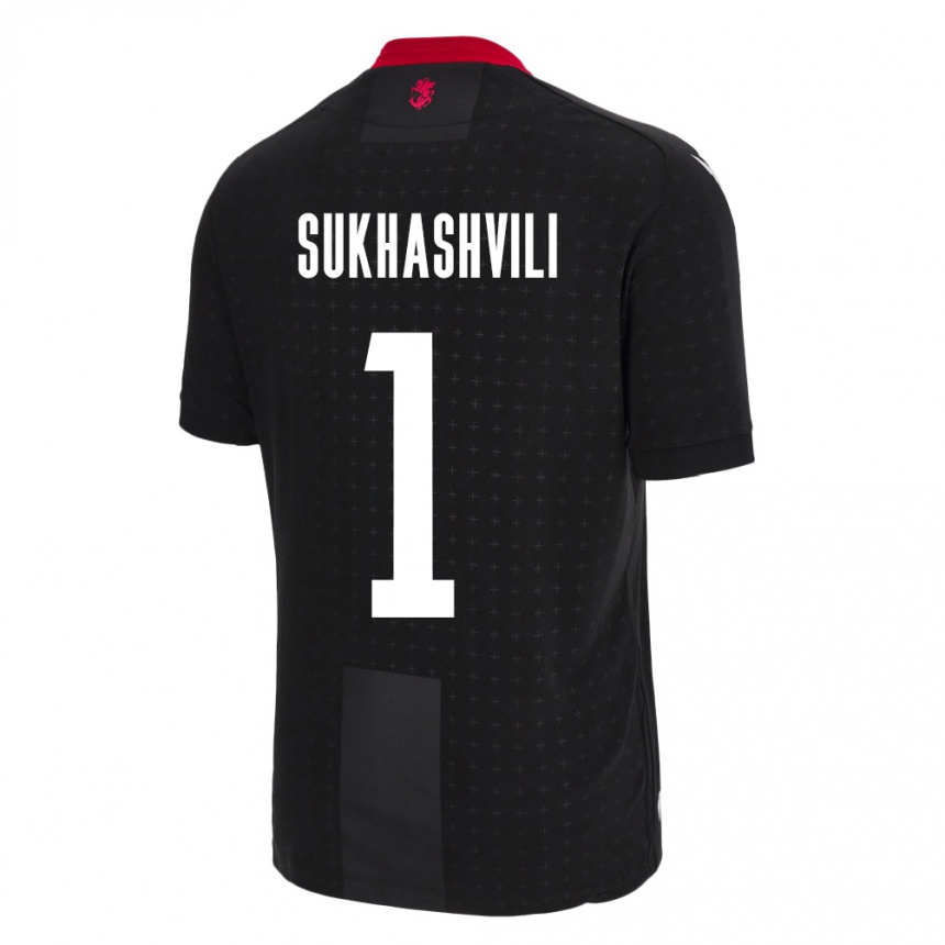 Vaikiškas Sakartvelas Teona Sukhashvili #1 Juoda Išvykos Marškinėliai 24-26 T-Shirt