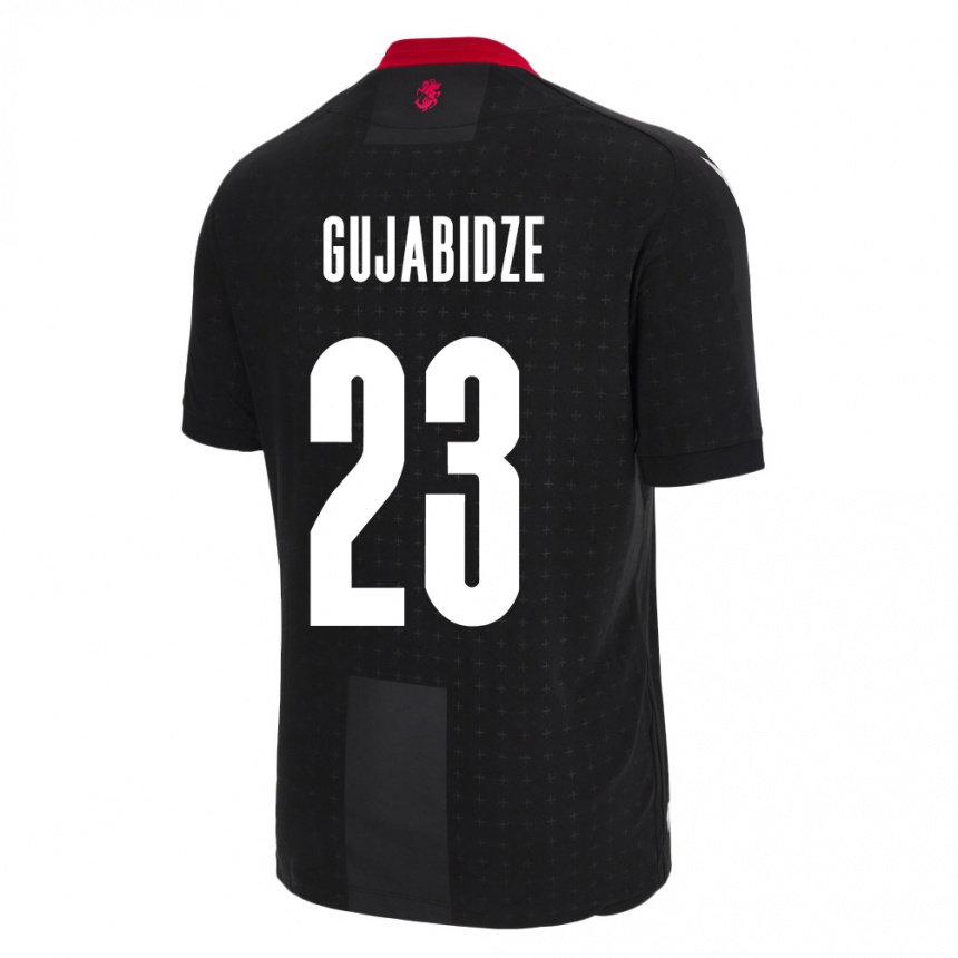 Vaikiškas Sakartvelas Nino Gujabidze #23 Juoda Išvykos Marškinėliai 24-26 T-Shirt