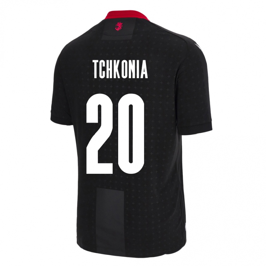 Vaikiškas Sakartvelas Khatia Tchkonia #20 Juoda Išvykos Marškinėliai 24-26 T-Shirt