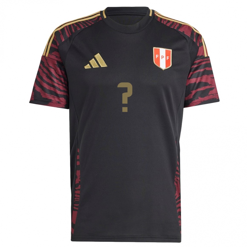 Vaikiškas Peru Sebastián Sánchez #0 Juoda Išvykos Marškinėliai 24-26 T-Shirt