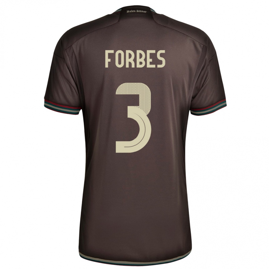 Vaikiškas Jamaika Michael Forbes #3 Naktinė Ruda Išvykos Marškinėliai 24-26 T-Shirt