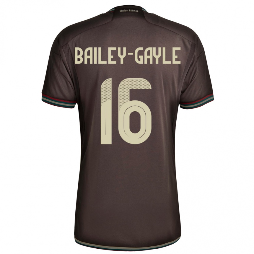 Vaikiškas Jamaika Paige Bailey-Gayle #16 Naktinė Ruda Išvykos Marškinėliai 24-26 T-Shirt