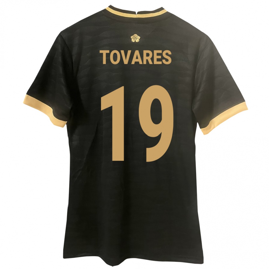 Vaikiškas Panama Kahir Tovares #19 Juoda Išvykos Marškinėliai 24-26 T-Shirt