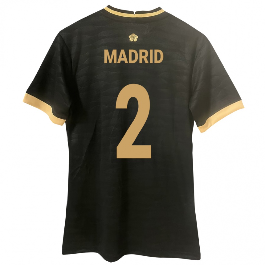 Vaikiškas Panama Dayane Madrid #2 Juoda Išvykos Marškinėliai 24-26 T-Shirt