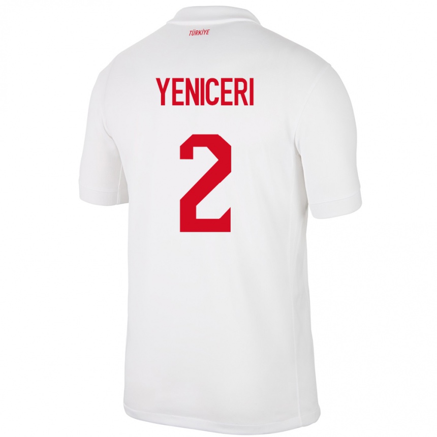 Vyrai Turkija Berna Yeniçeri #2 Baltas Namų Marškinėliai 24-26 T-Shirt