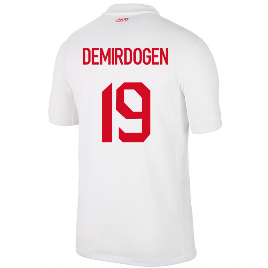 Vyrai Turkija Neslihan Demirdögen #19 Baltas Namų Marškinėliai 24-26 T-Shirt