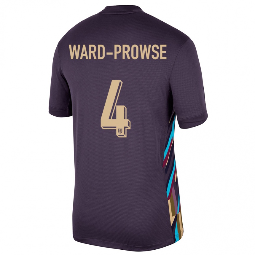 Vyrai Anglija James Ward-Prowse #4 Tamsi Razina Išvykos Marškinėliai 24-26 T-Shirt