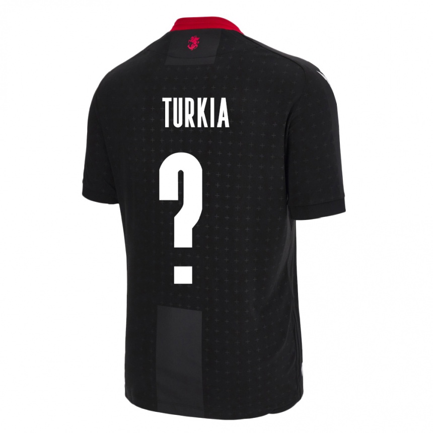 Vyrai Sakartvelas Aleksandre Turkia #0 Juoda Išvykos Marškinėliai 24-26 T-Shirt