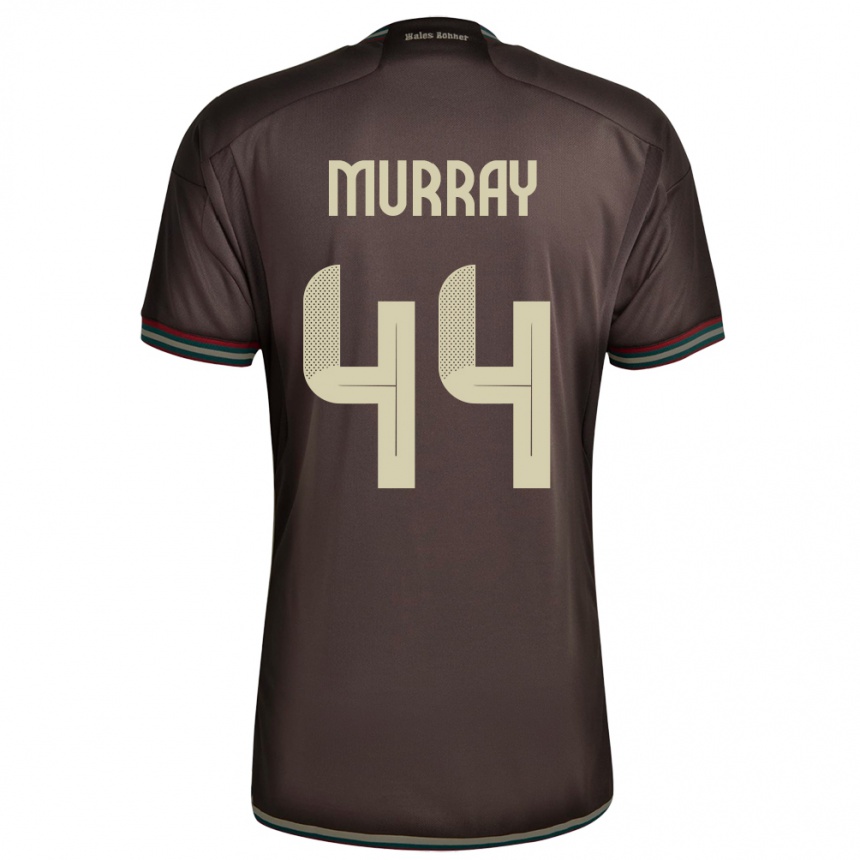 Vyrai Jamaika Satara Murray #44 Naktinė Ruda Išvykos Marškinėliai 24-26 T-Shirt