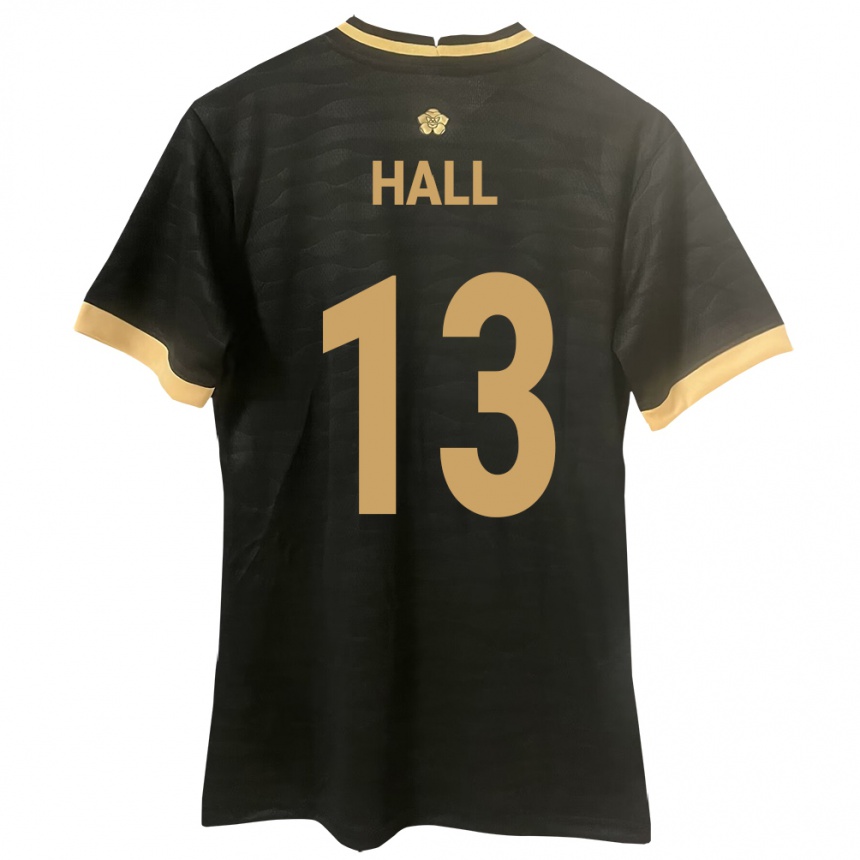 Vyrai Panama Gianna Hall #13 Juoda Išvykos Marškinėliai 24-26 T-Shirt