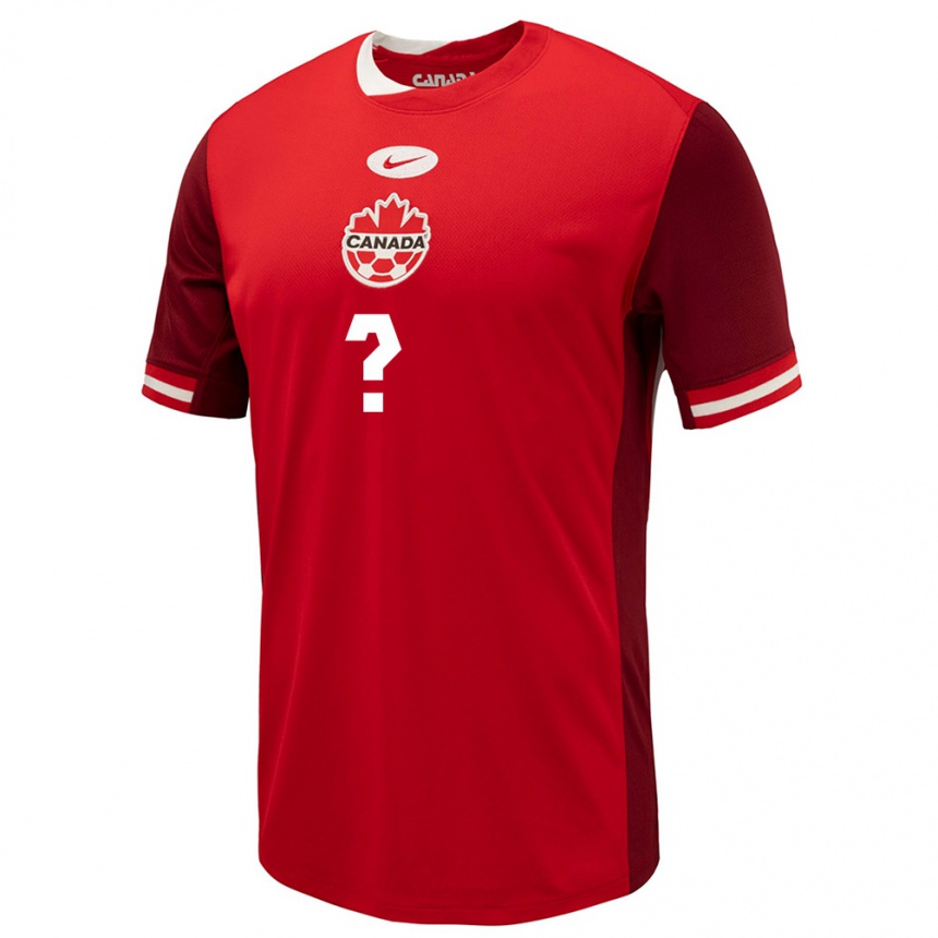 Moteriškas Kanada Matteo Schiavoni #0 Raudona Namų Marškinėliai 24-26 T-Shirt