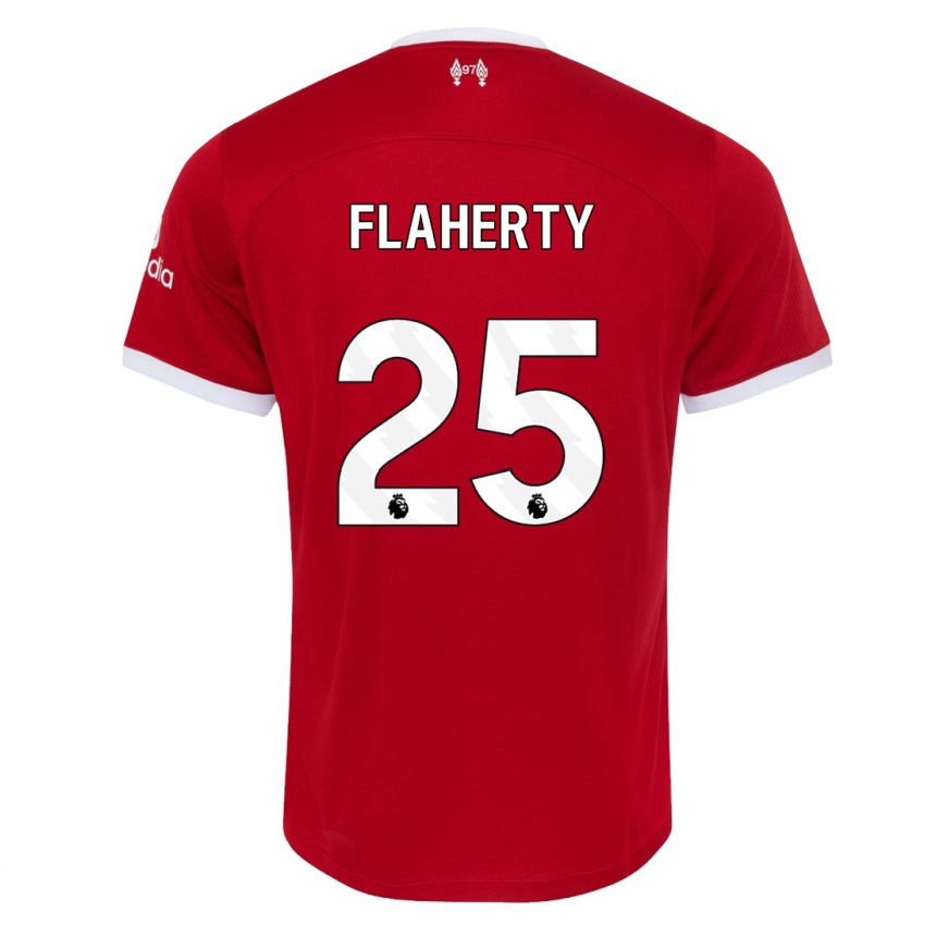 Vaikiškas Gilly Flaherty #25 Raudona Namų Marškinėliai 2023/24 T-Shirt