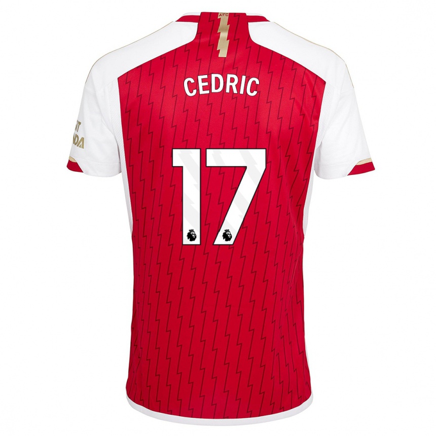 Vaikiškas Cedric Soares #17 Raudona Namų Marškinėliai 2023/24 T-Shirt