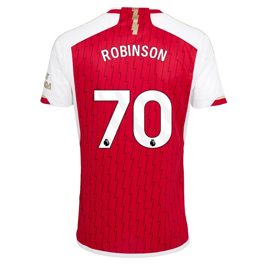 Vaikiškas Josh Robinson #70 Raudona Namų Marškinėliai 2023/24 T-Shirt