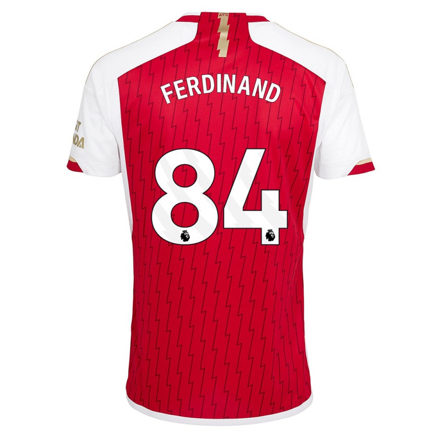 Vaikiškas Seb Ferdinand #84 Raudona Namų Marškinėliai 2023/24 T-Shirt