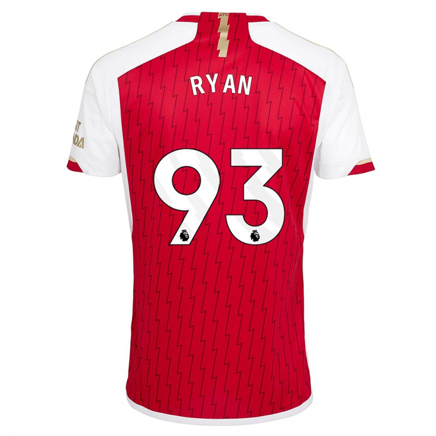 Vaikiškas Kamarni Ryan #93 Raudona Namų Marškinėliai 2023/24 T-Shirt