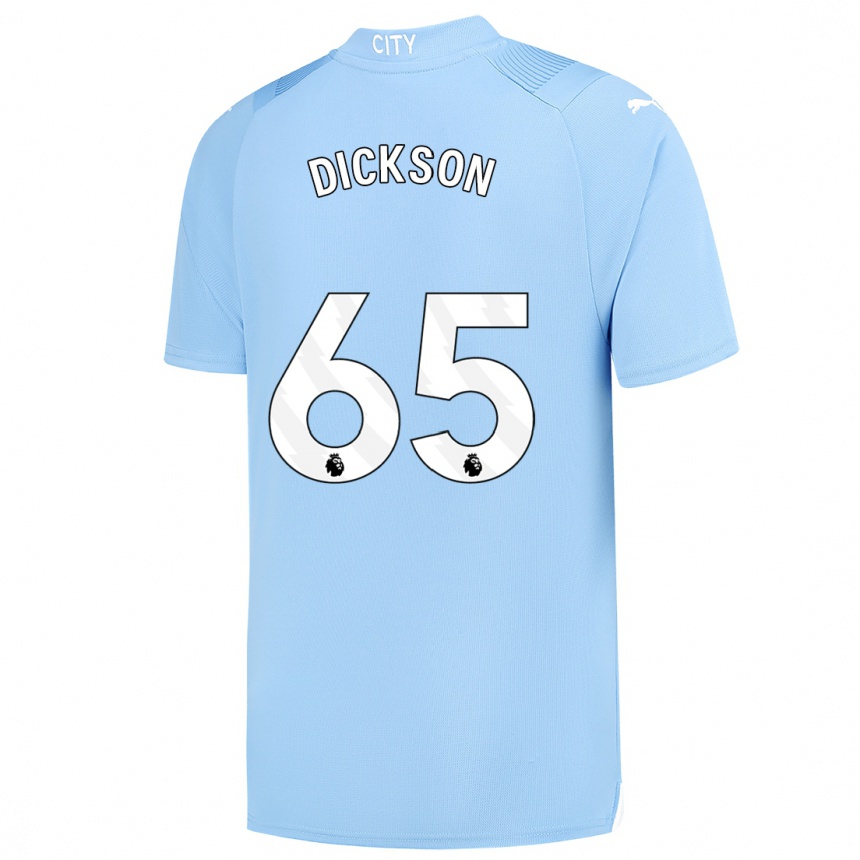 Vaikiškas Will Dickson #65 Šviesiai Mėlynas Namų Marškinėliai 2023/24 T-Shirt