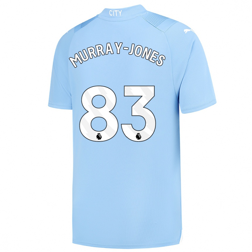 Vaikiškas George Murray-Jones #83 Šviesiai Mėlynas Namų Marškinėliai 2023/24 T-Shirt