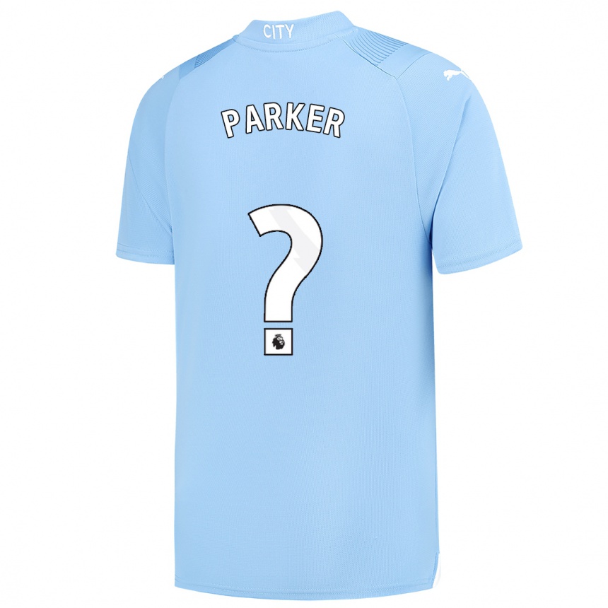 Vaikiškas Harrison Parker #0 Šviesiai Mėlynas Namų Marškinėliai 2023/24 T-Shirt