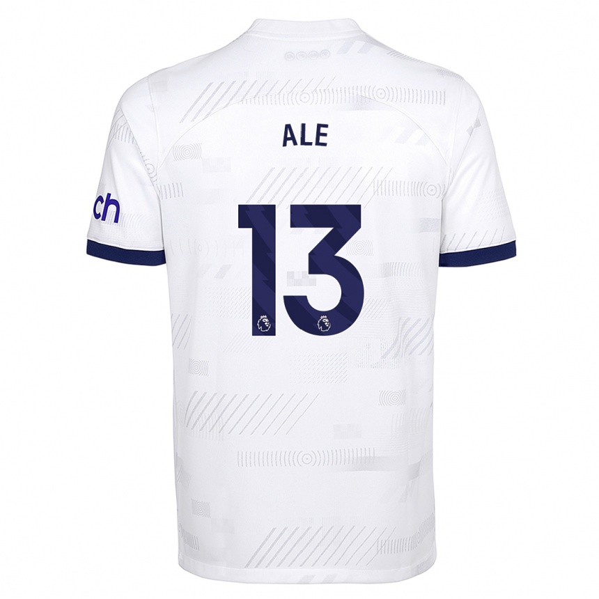 Vaikiškas Asmita Ale #13 Baltas Namų Marškinėliai 2023/24 T-Shirt