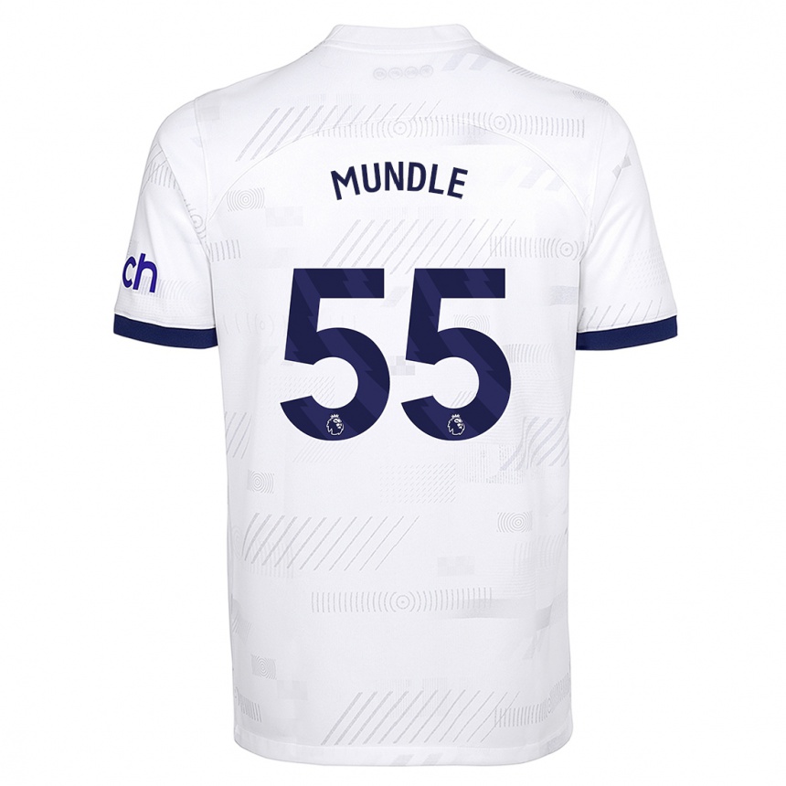 Vaikiškas Romaine Mundle #55 Baltas Namų Marškinėliai 2023/24 T-Shirt